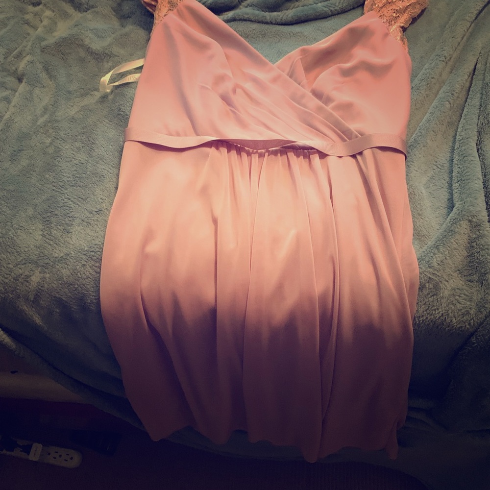 David’s Bridal short bridesmaid dress